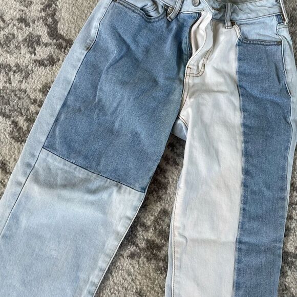 PacSun Eco Hopper Patch Mom Jeans size 24 - Picture 2 of 8